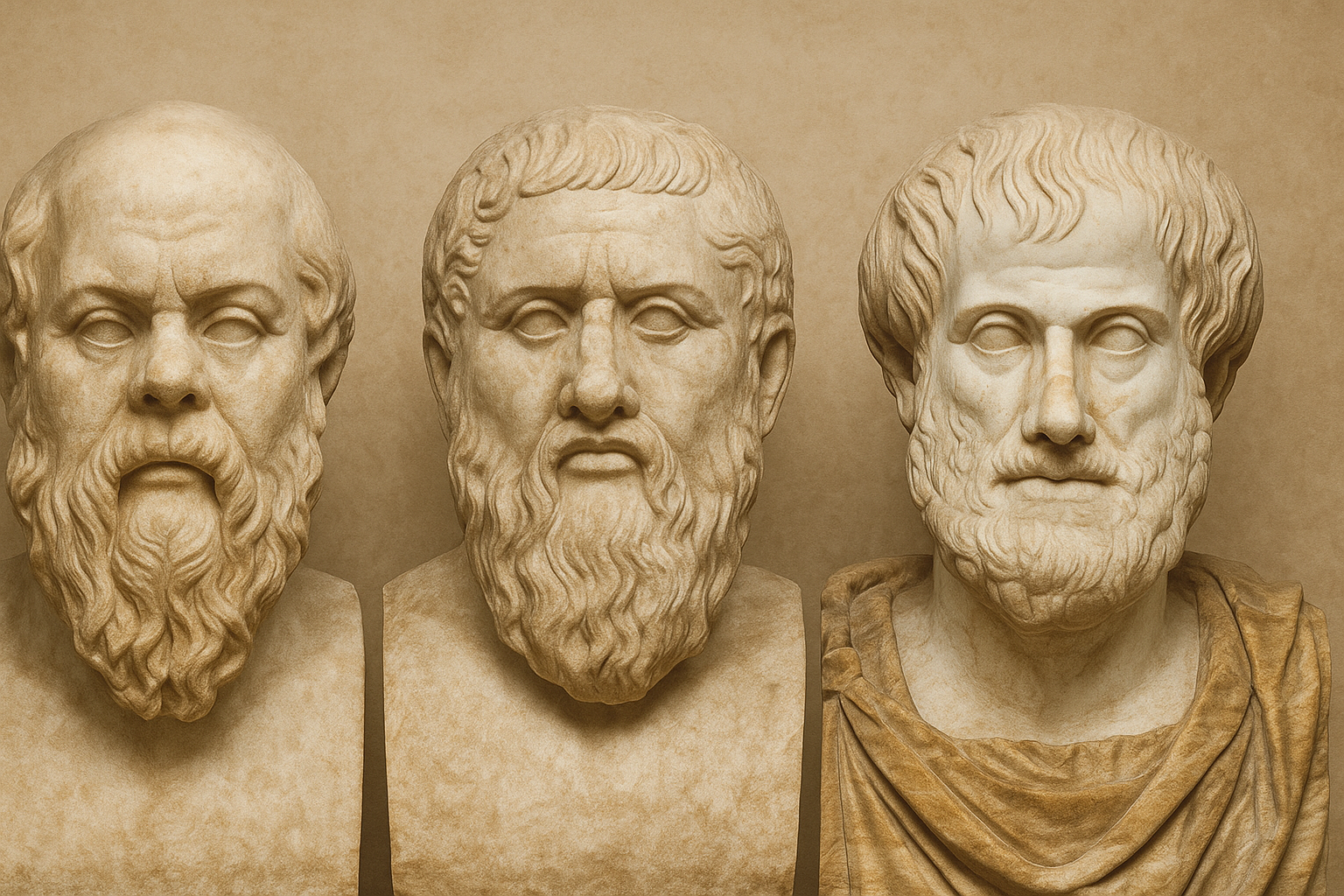 Sócrates, Platón y Aristóteles para el mundo de hoy